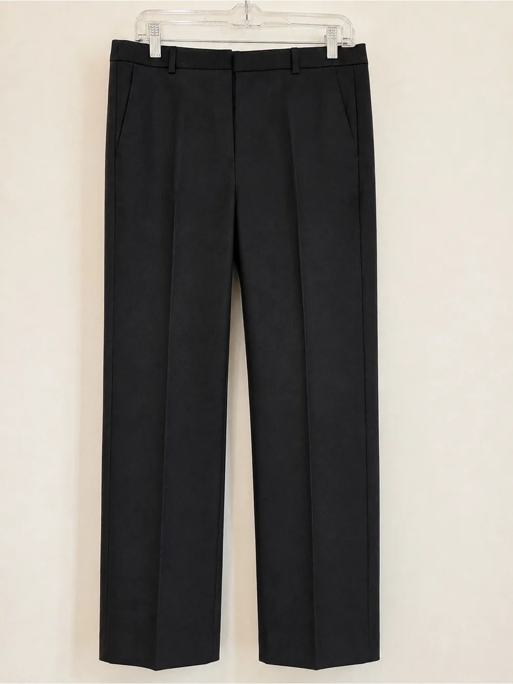 J.Crew Kaya pant in stretch linen blend in black